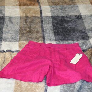 Women's High-Rise Crinkle Shorts - A new day Vibrant Pink